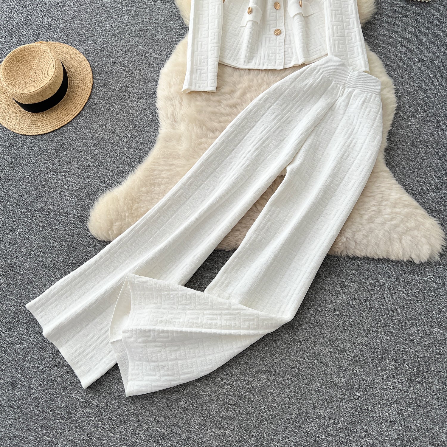 Conjunto Blazer Manga Longa Calça Alfaiataria Elisa