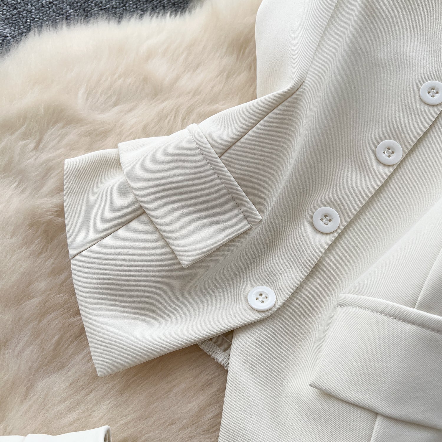 Conjunto Top Estruturado Alça Fina Calça Longa Bianca