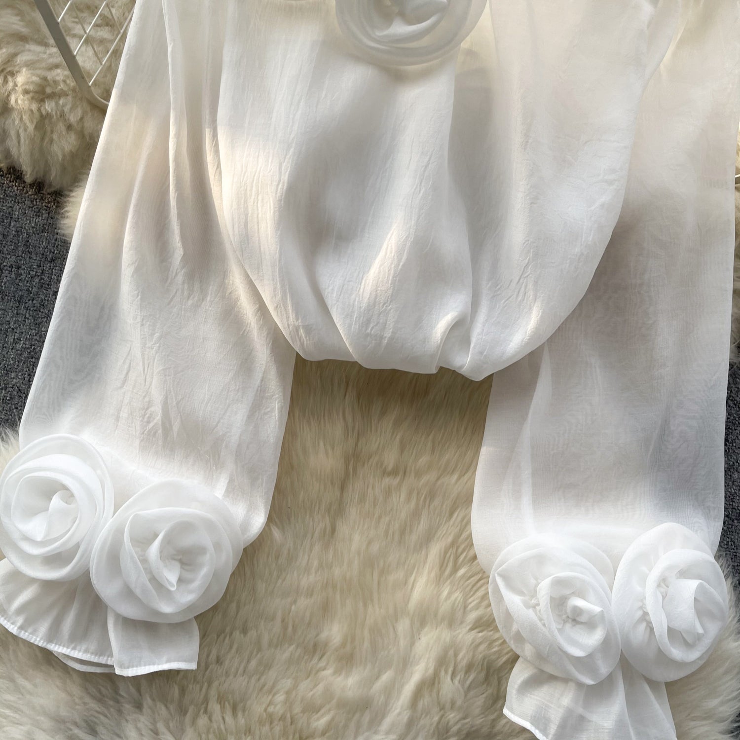 Blusa Manga Longa Floral Helena