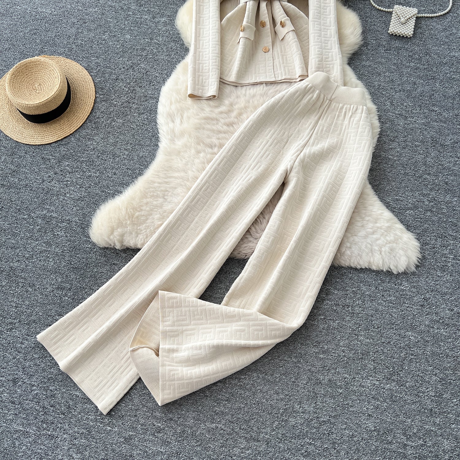 Conjunto Blazer Manga Longa Calça Alfaiataria Elisa