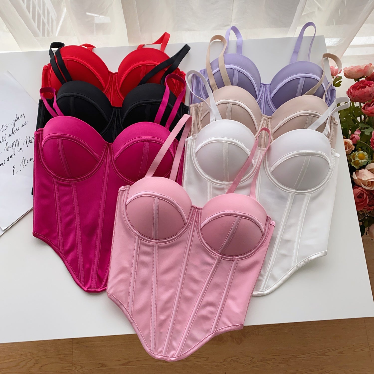 Top Estruturado Alça Fina Íris