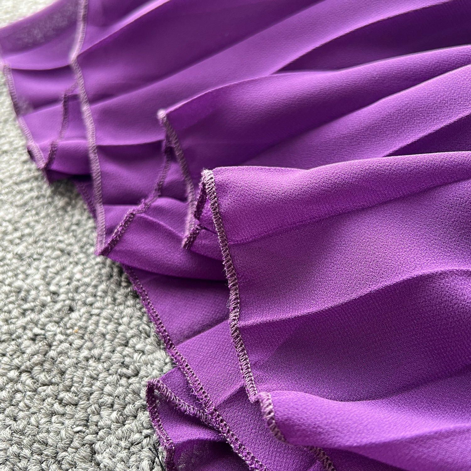 Vestido Longo Plissado Decote Halter Elisa