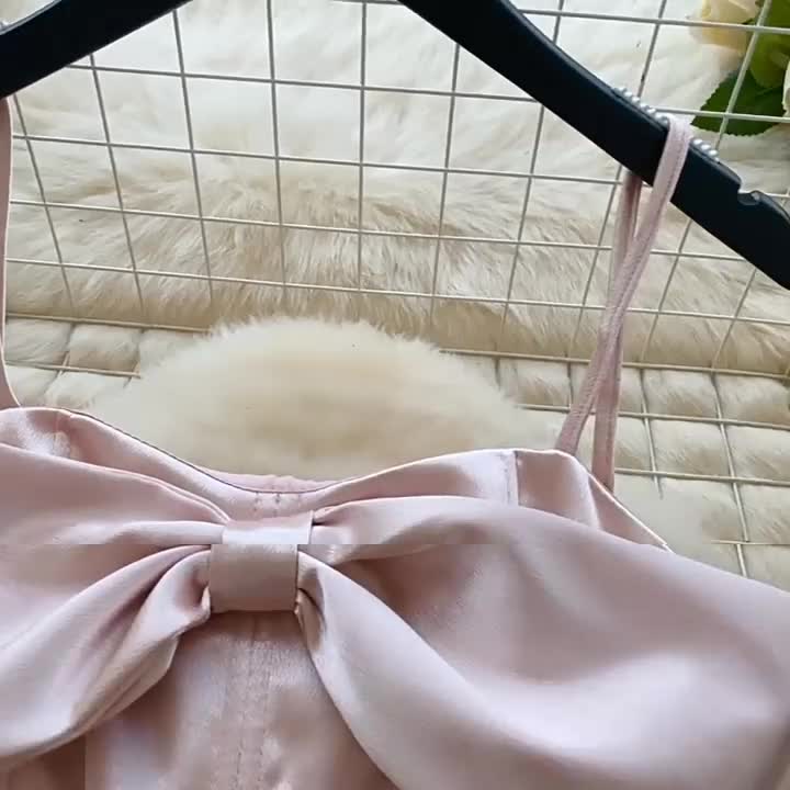 Vestido Curto Ombro A Ombro Laço Aurora