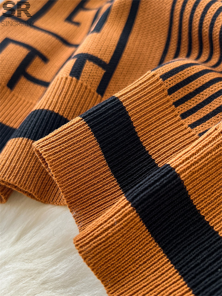 Conjunto Cardigã Geométrico Manga Longa Calça Helena