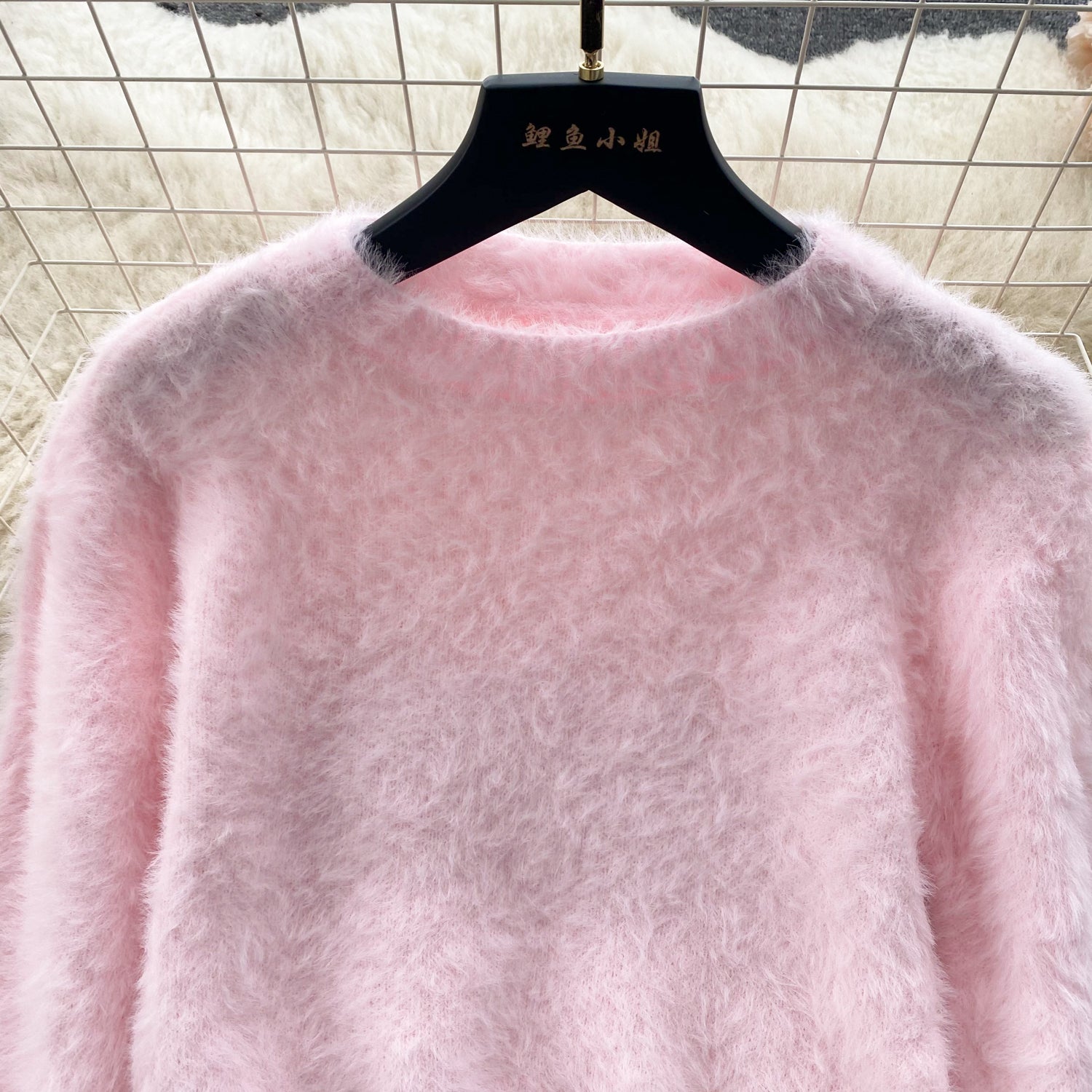 Conjunto Manga Longa Saia Curta Bianca