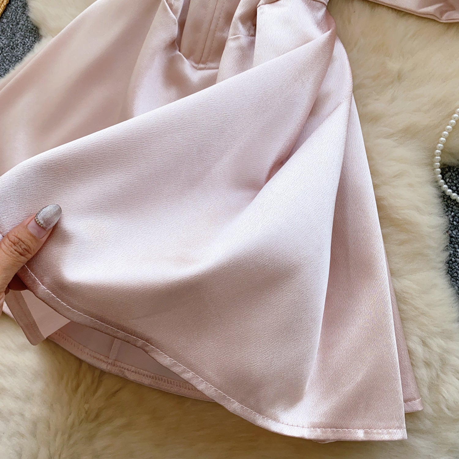 Vestido Curto Ombro A Ombro Laço Aurora