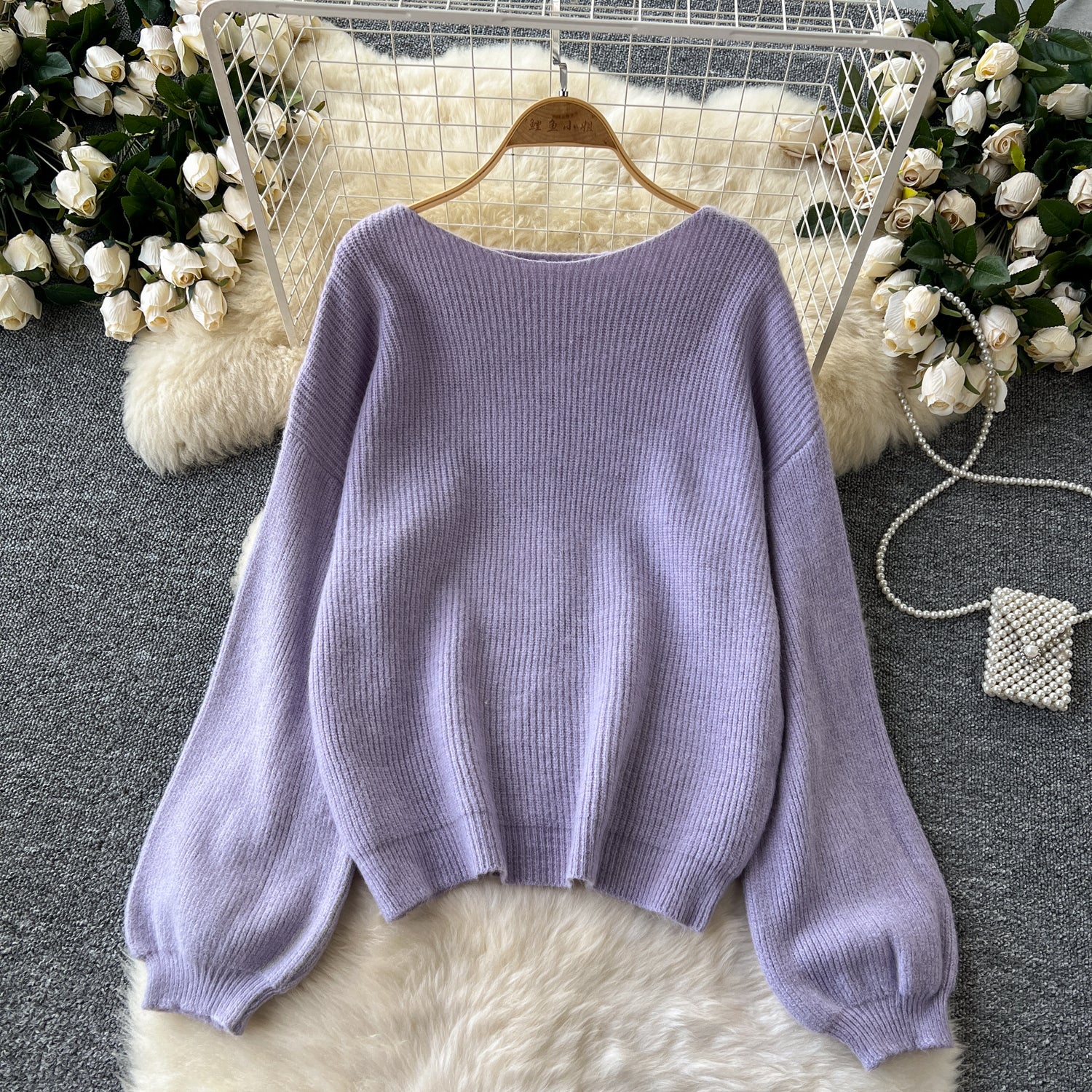 Conjunto Blusa Manga Longa Saia Longa Íris