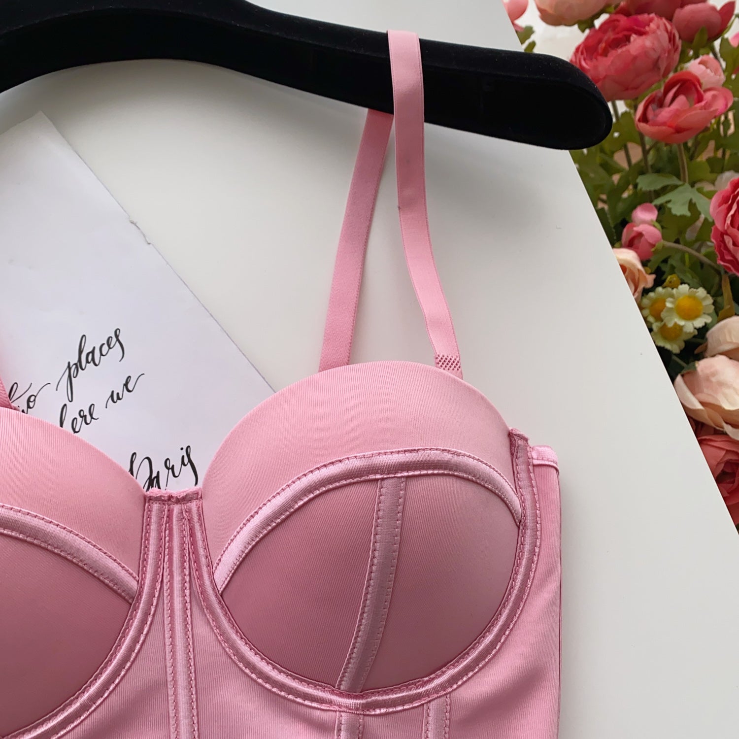 Top Estruturado Alça Fina Íris