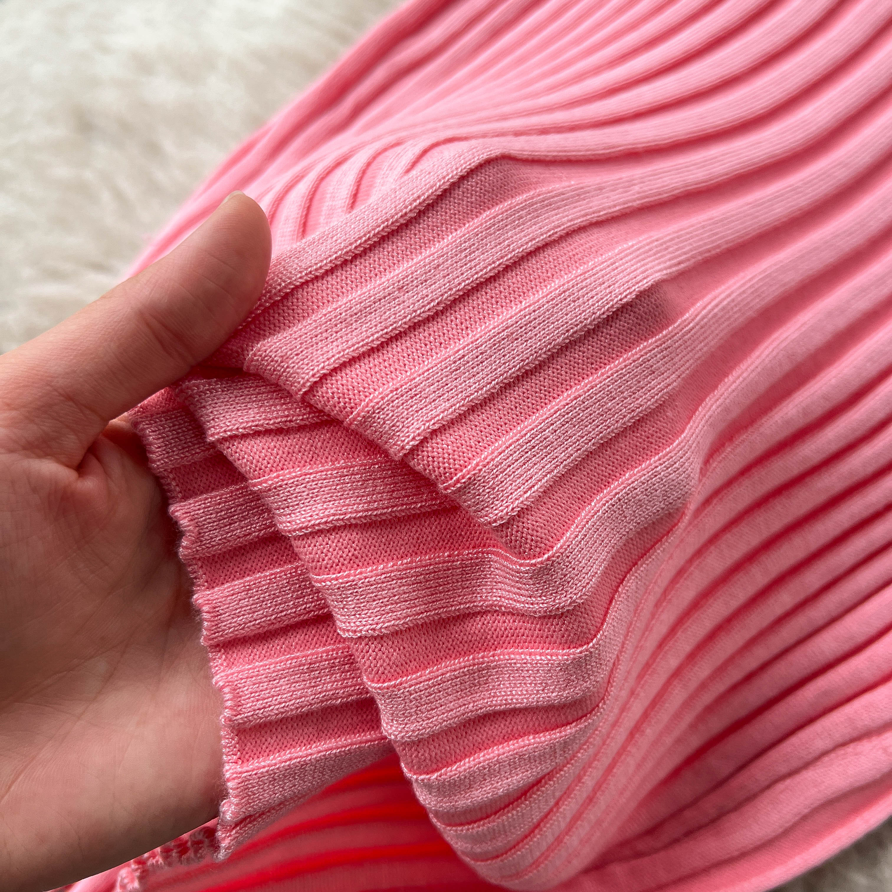 Conjunto Cropped Manga Curta Saia Midi Luna