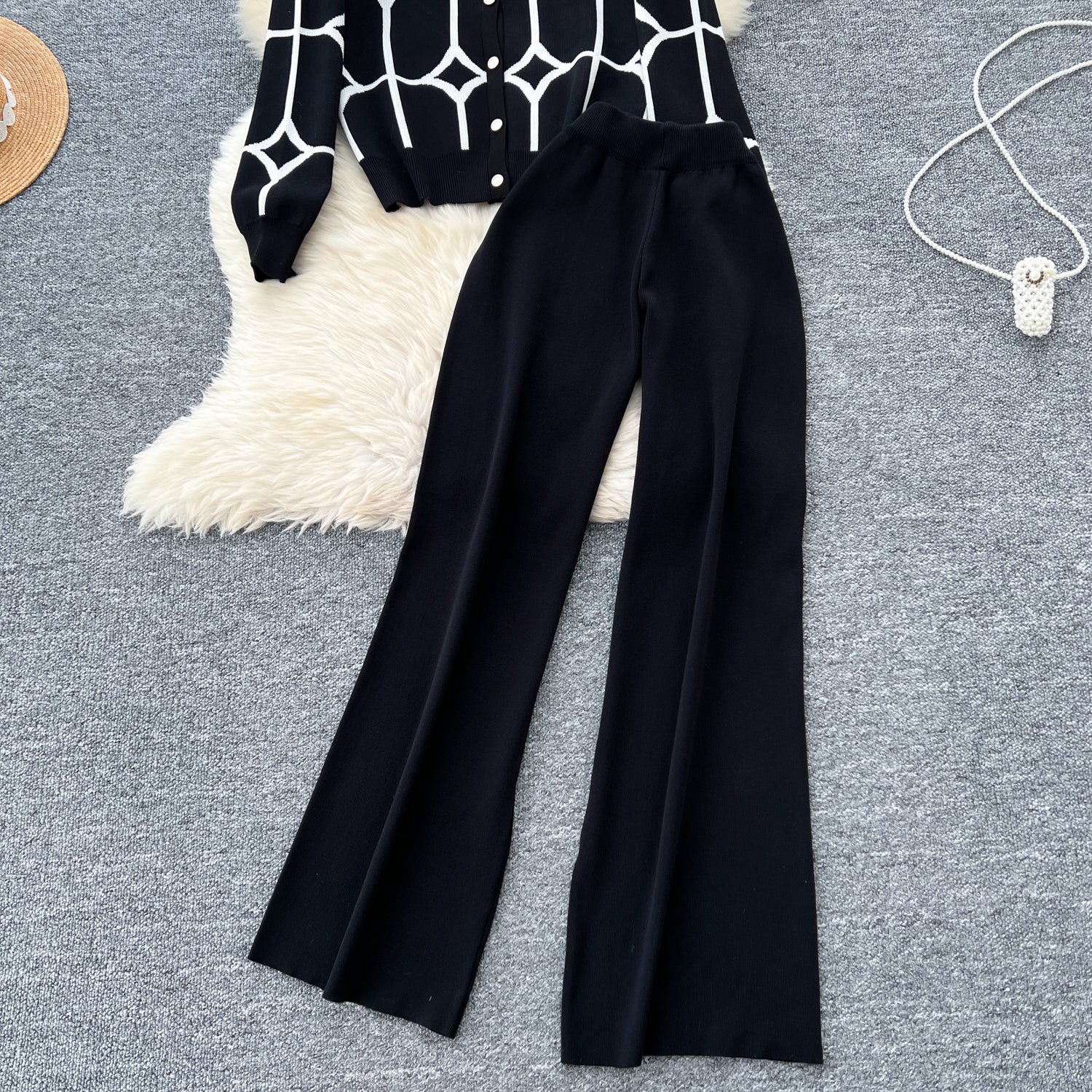 Conjunto Cardigã Calça Lara