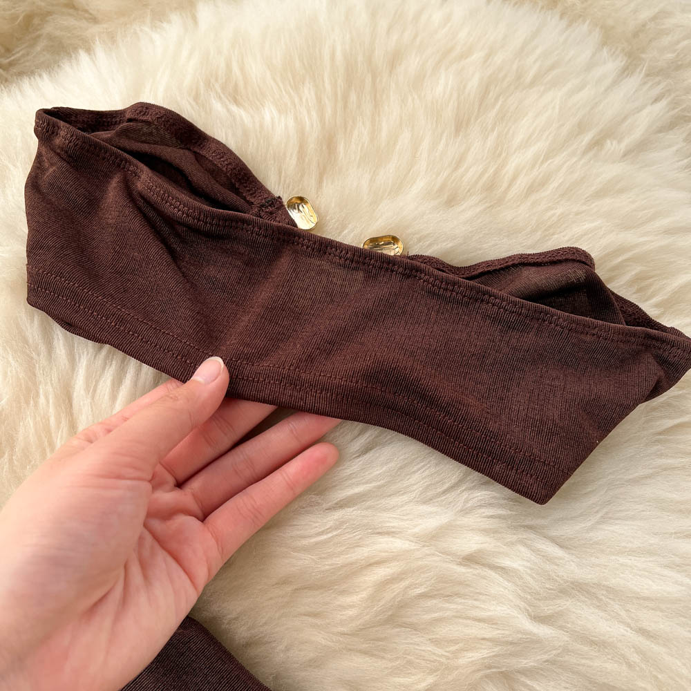 Conjunto Top Tomara Que Caia Saia Longa Serena