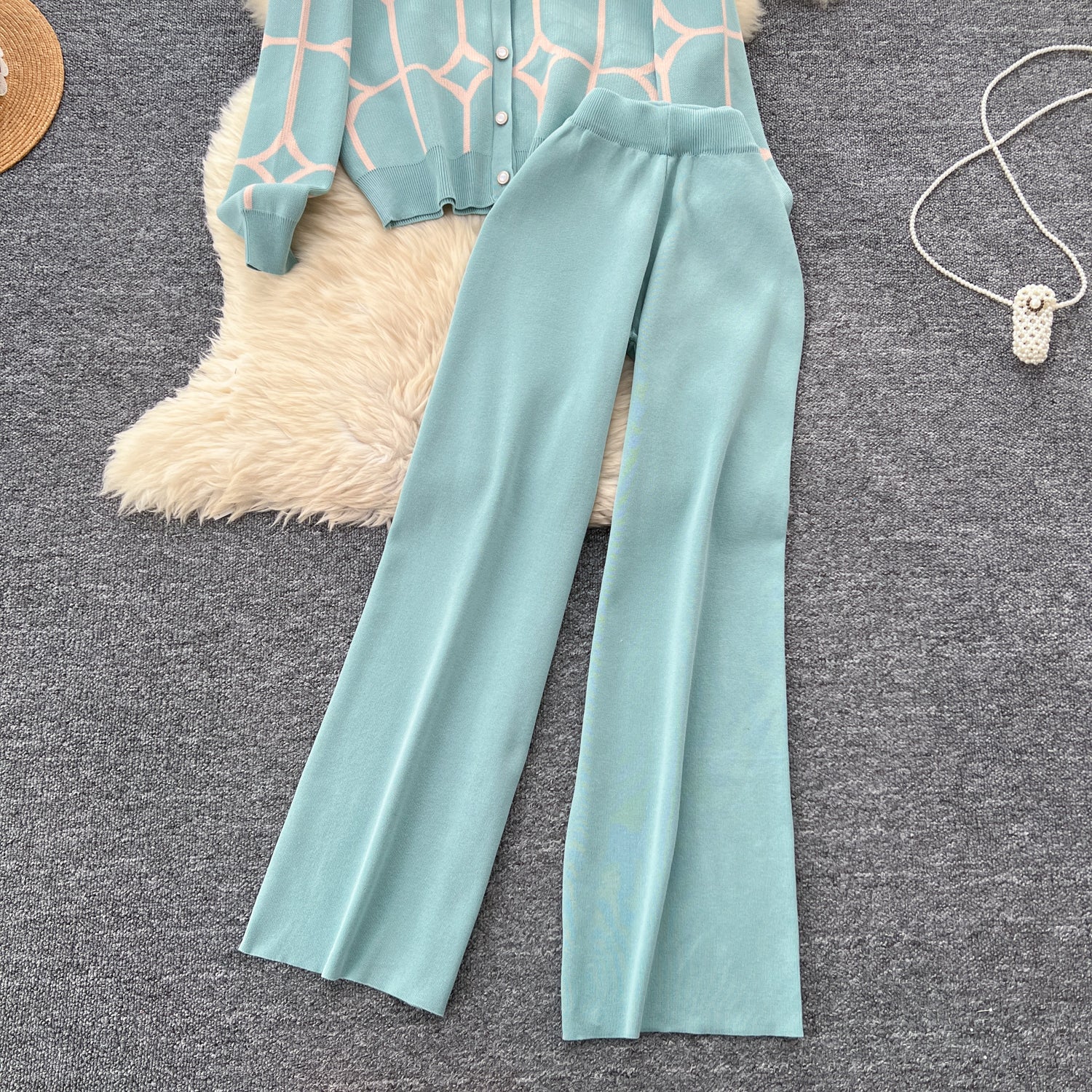 Conjunto Cardigã Calça Lara
