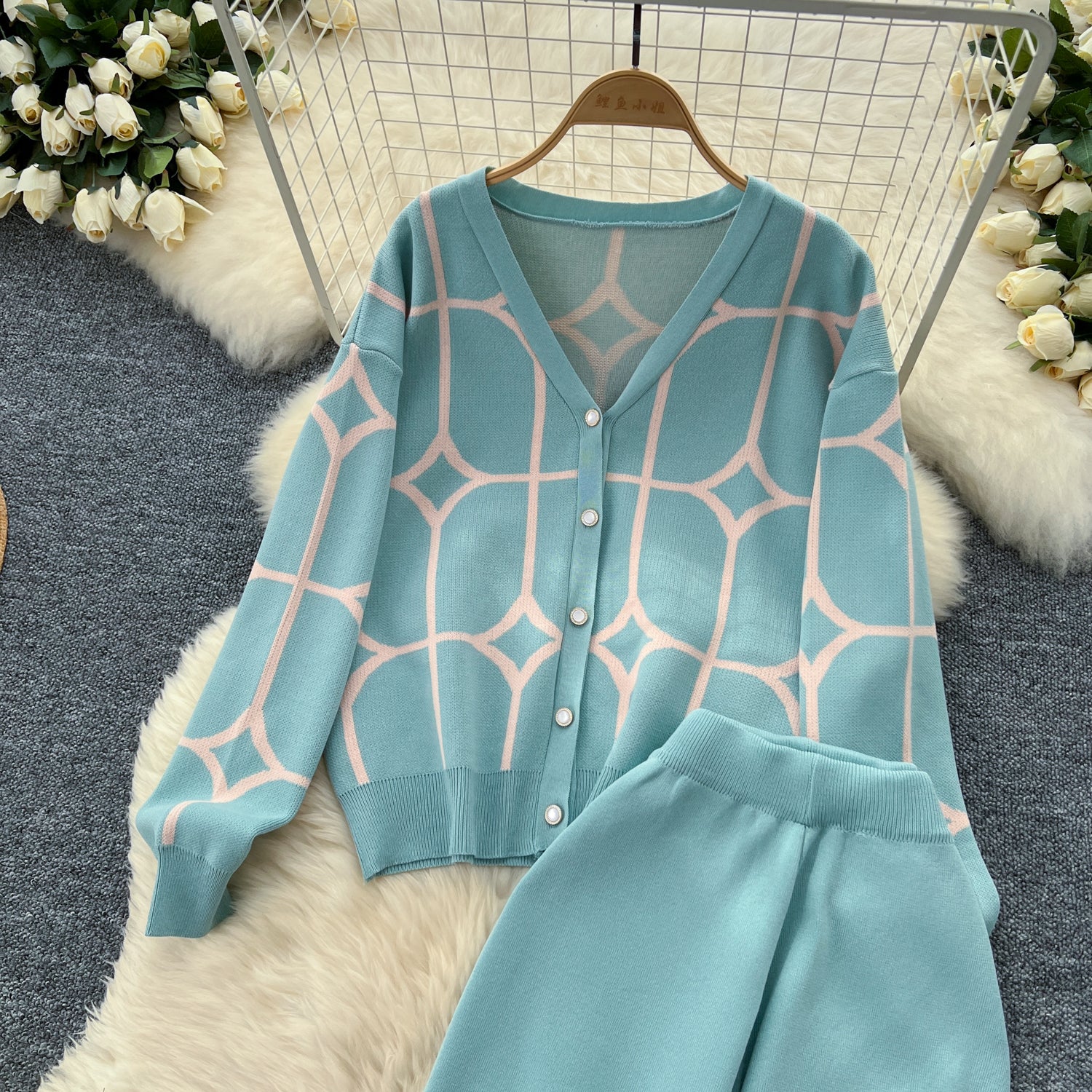 Conjunto Cardigã Calça Lara