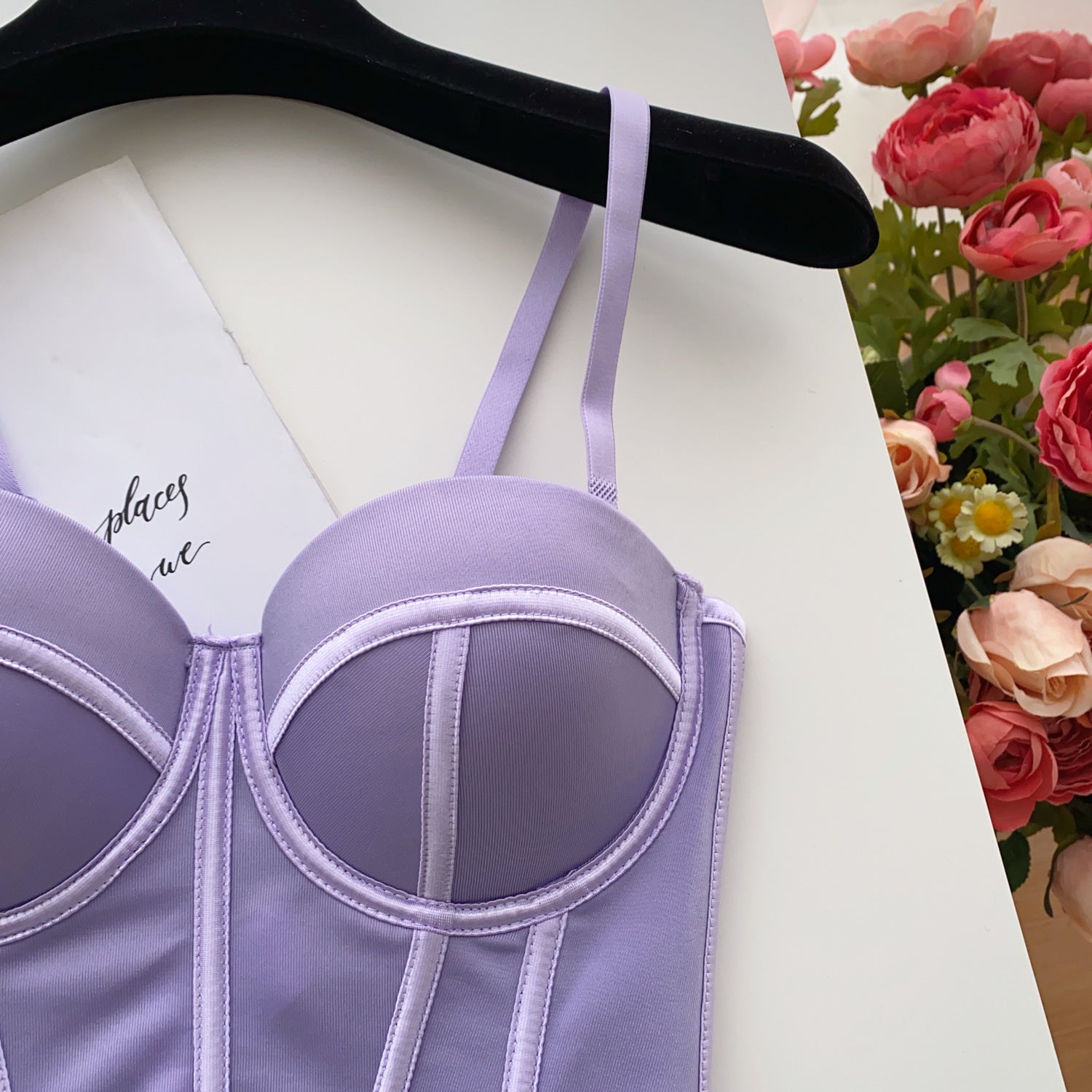 Top Estruturado Alça Fina Íris