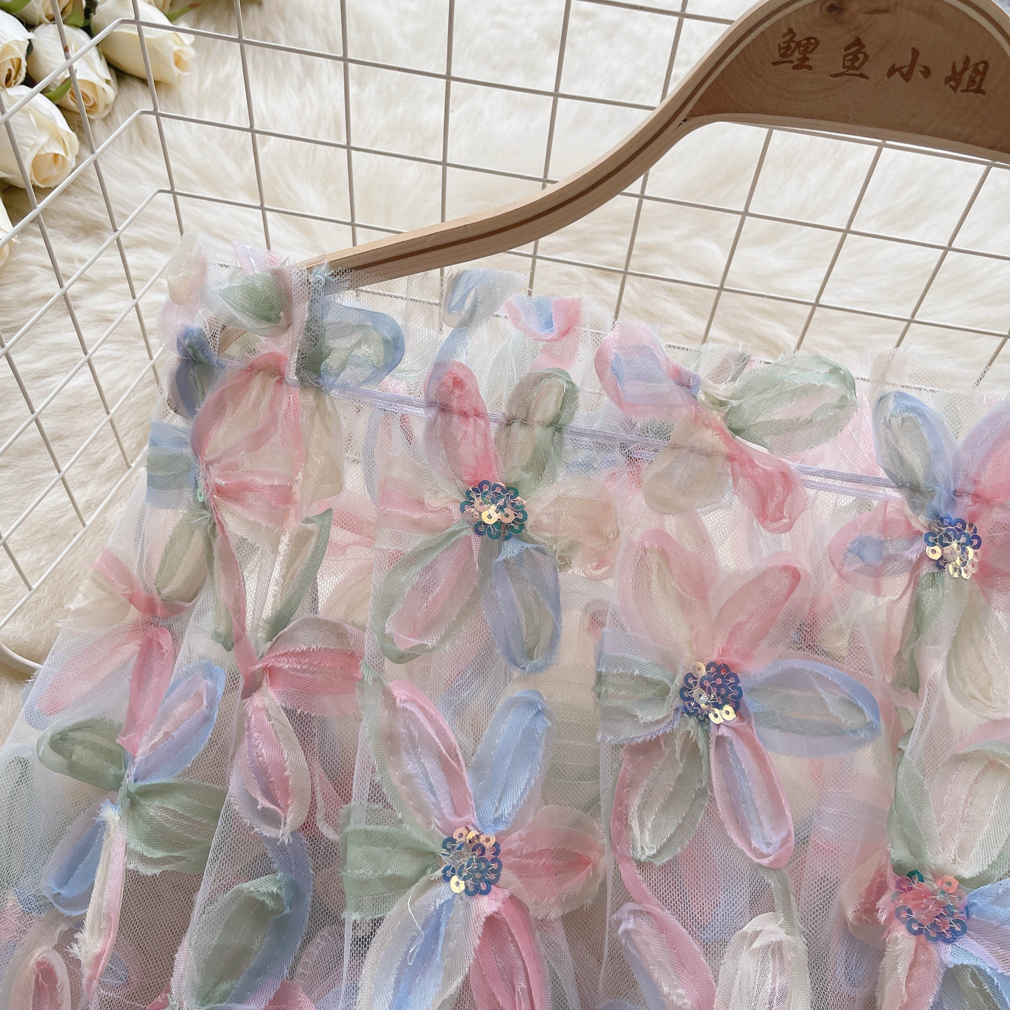 Cropped Ombro A Ombro Manga Longa Transparente Serena