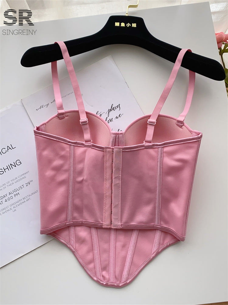 Top Estruturado Alça Fina Íris