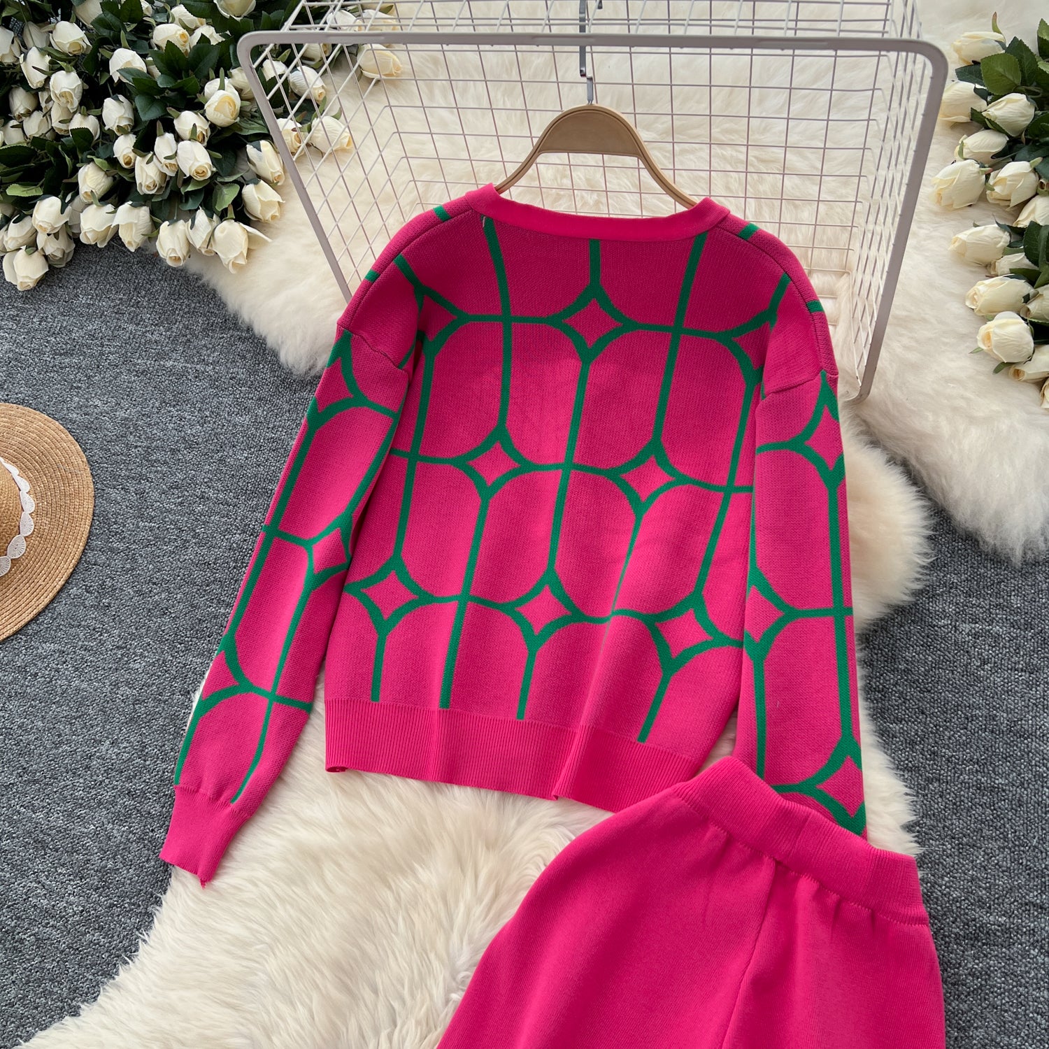 Conjunto Cardigã Calça Lara