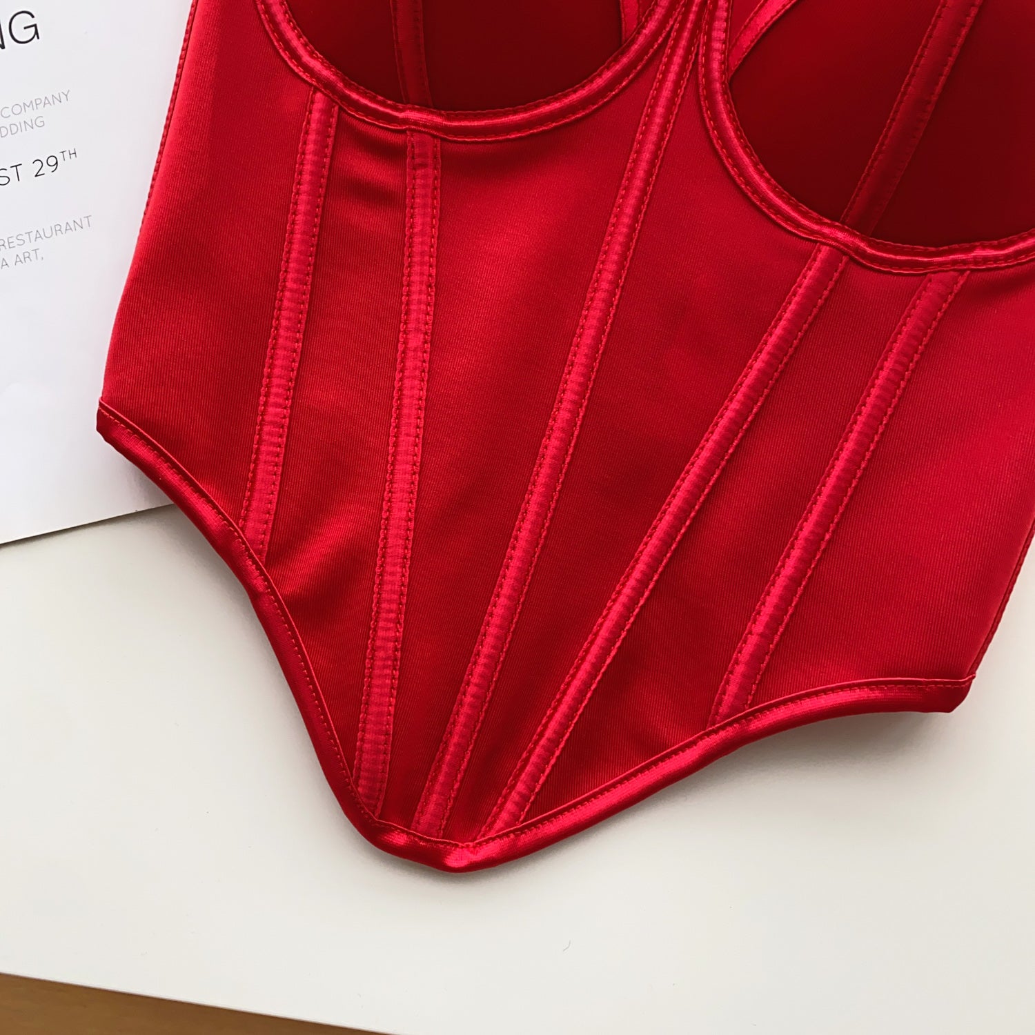 Top Estruturado Alça Fina Íris