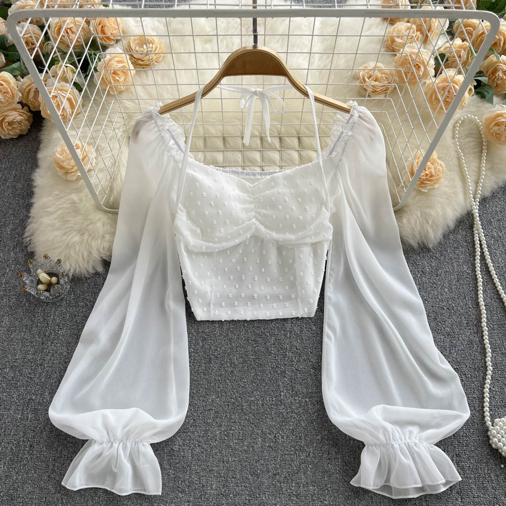 Cropped Manga Longa Bufante Nath