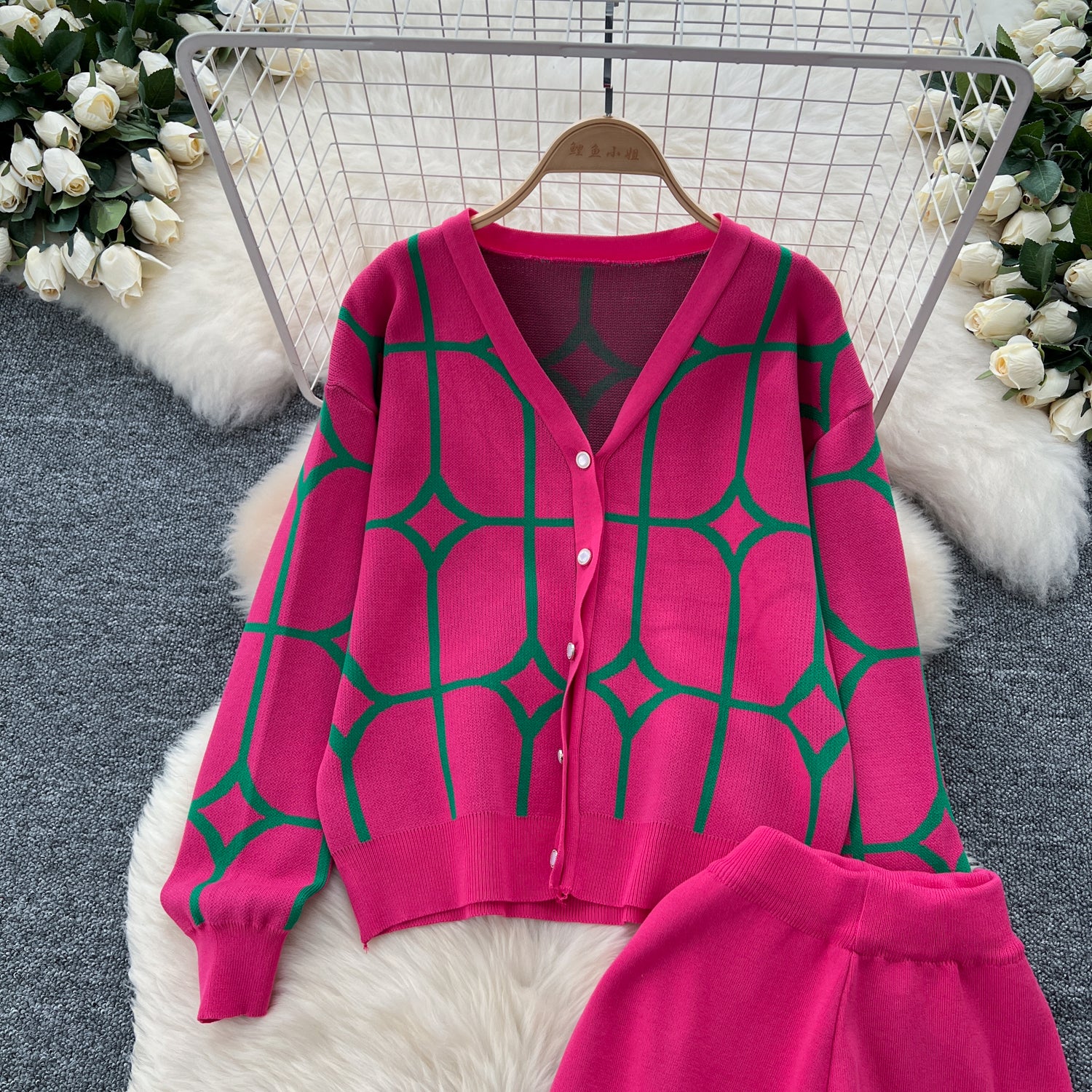 Conjunto Cardigã Calça Lara