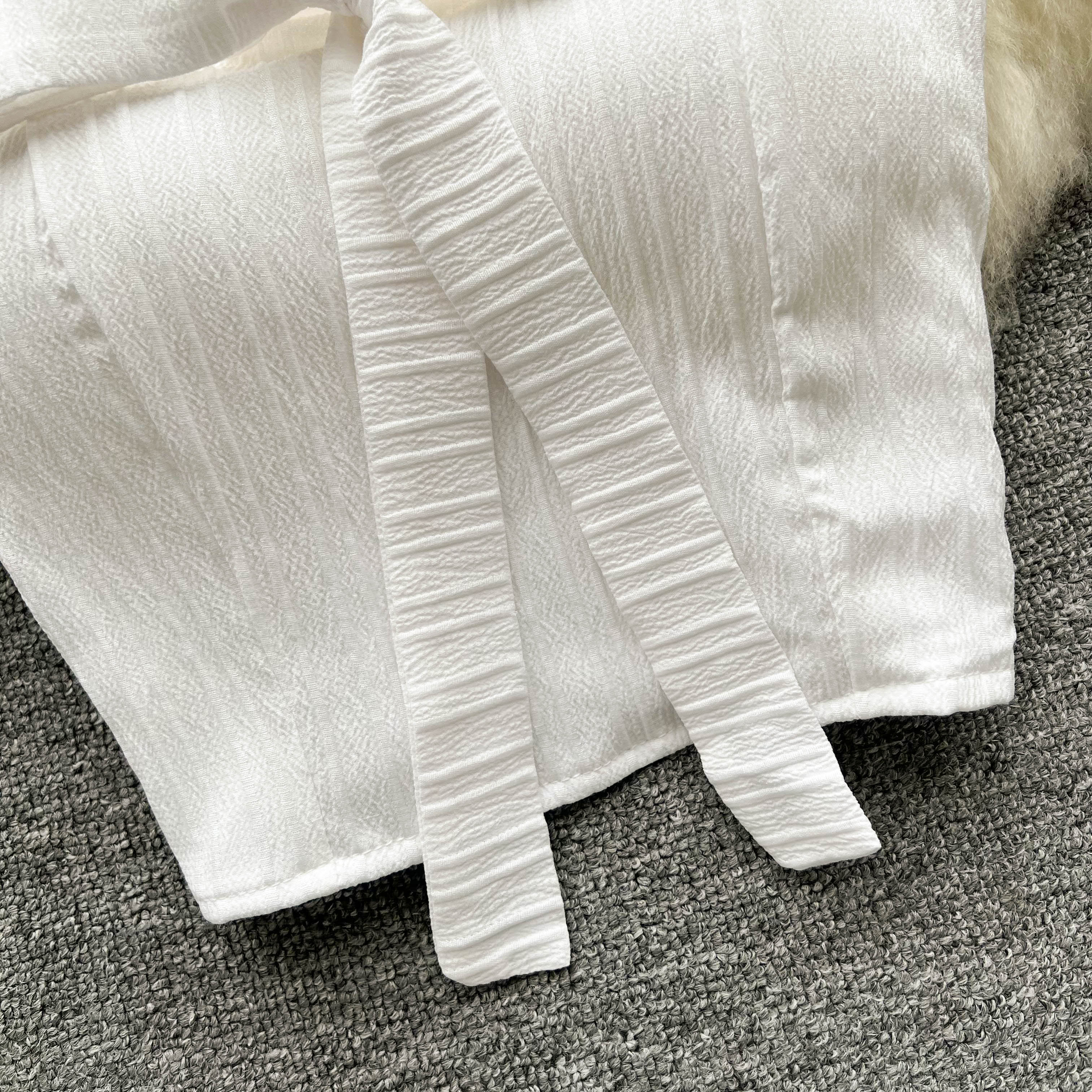 Cropped Estruturado Babados Luna