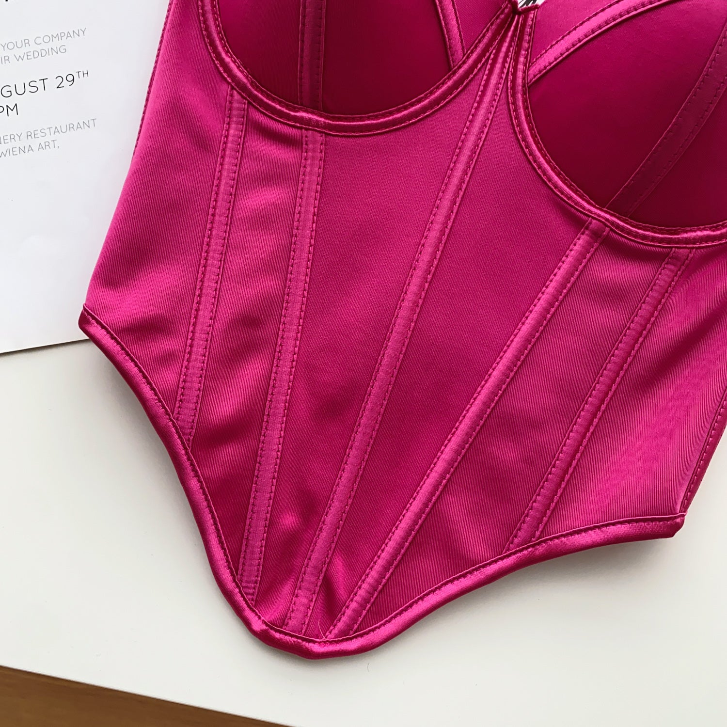 Top Estruturado Alça Fina Íris