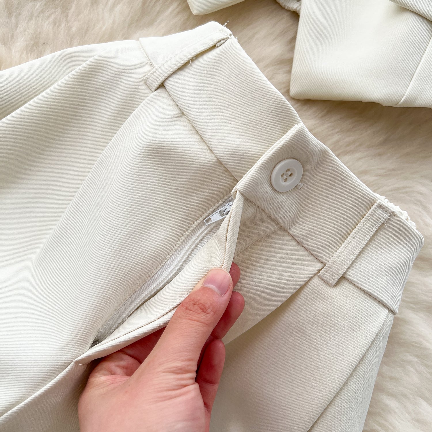 Conjunto Top Estruturado Alça Fina Calça Longa Bianca