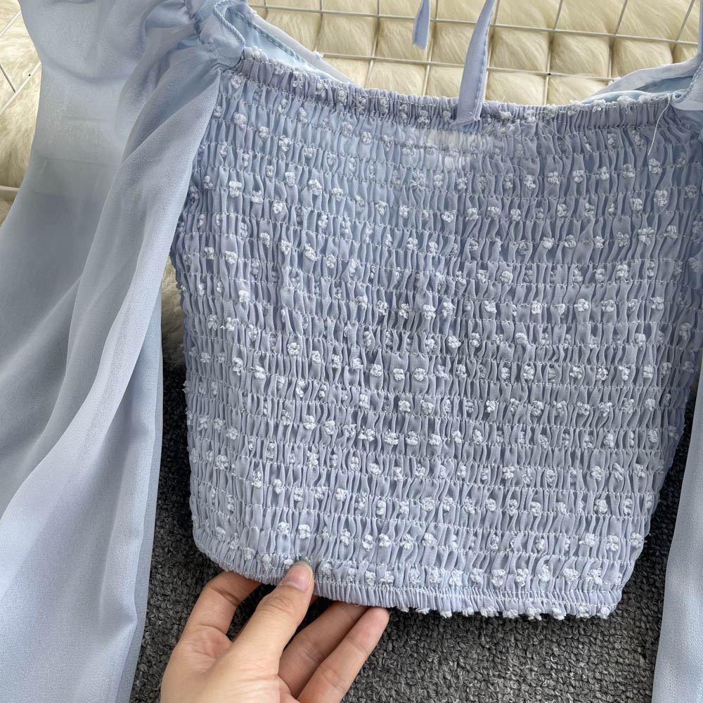 Cropped Manga Longa Bufante Nath